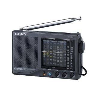   Sony ICF SW12 Shortwave World Band Receiver Travel Radio Electronics
