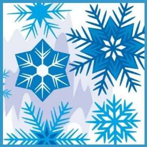  Snowflake Holiday Postage Stamps