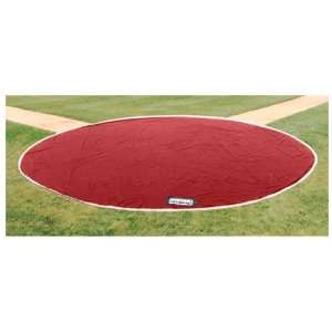  Fisher Baseball 18 Oz. Vinyl 26 Home Plate Covers MAROON 