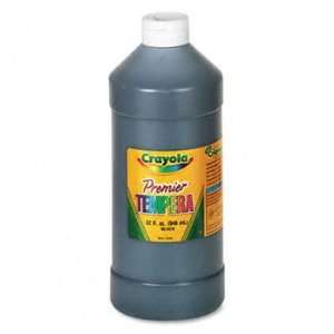  Crayola® PremierTM Tempera Paint PAINT,32 OZ TEMPRA,BK 