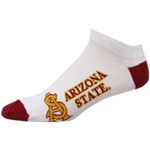  NCAA Arizona State Sun Devils Logo & Name Ankle Socks 