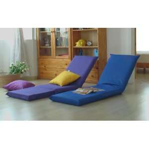  Purple Folding Portable BackJack Floor Chair Office 