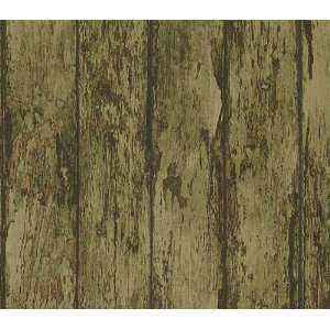  Green Lodge Wood Paneling Wallpaper PC68043 Kitchen 