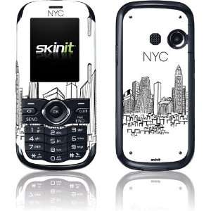  NYC Sketchy Cityscape skin for LG Cosmos VN250 