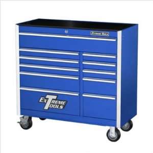  41 11 Drawer Professional Roller Cabinet in Blue