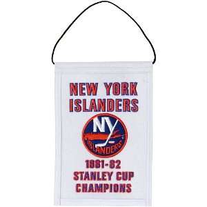  New York Islanders 1981 82 Stanley Cup Champs Mini Flag 