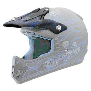  Scorpion Visor for VX 14 Spitfire Helmet   Matte Blue 