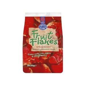 Fruit Bowl Fruit Flakes Strawberry 8X20g Grocery & Gourmet Food