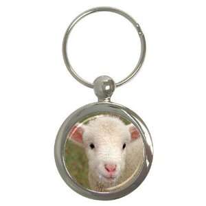  Sheep Lamb Key Chain (Round)