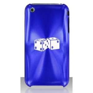  Apple iPhone 3G 3GS Blue C295 Aluminum Metal Back Case 