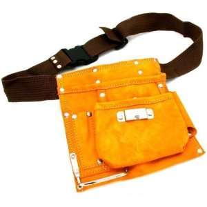   Heavy Duty Leather Tool Belt Construction Tools Pouch