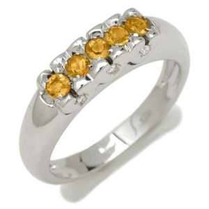  Vintage Ladies Ring in Yellow/White 18 karat Gold with 