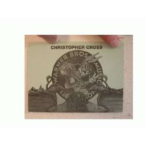  Christopher Cross Thank You Card Warner Brothers 