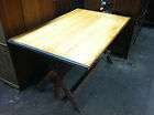   UNIQUE INDUSTRIAL DRAFTING TABLE REPURPOSE LOFT FACTORY DINING PATINA