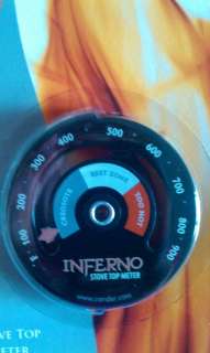Condar 3 30 INFERNO® Stove top Woodstove Meter NEW thermometer 