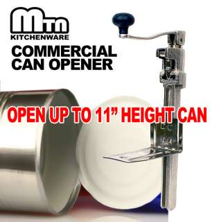 New 2011 MTN Commercial Heavy Duty 11 Large Can Opener  
