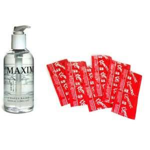Kimono Aqua Lube Latex Condoms Lubricated 72 condoms Maximus 250 ml 