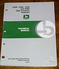   Deere 10XH 10XE 15XE 20XE High Pressure Washer Technical Manual TM1536