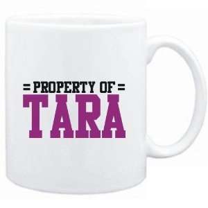  Mug White  Property of Tara  Female Names Sports 