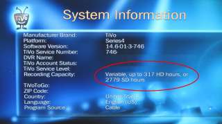 2TB Hard Drive Upgrade Kit for Premiere (model TCD746320 / TCD746500)