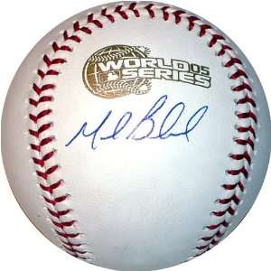 Mark Buehrle Autographed Ball   2005 World Series