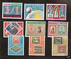 Paraguay Topicals Space King Religion Stamps VF MNH