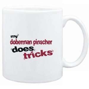  Mug White  MY Doberman Pinscher DOES TRICKS  Dogs 