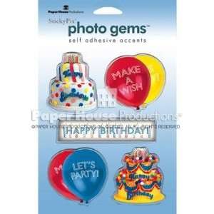  Birthday Photo Gem Stickers Arts, Crafts & Sewing
