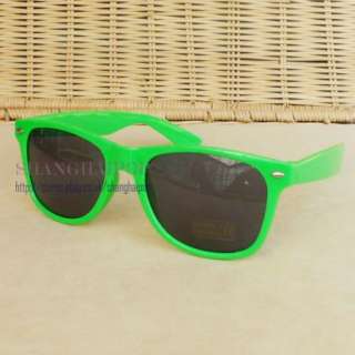 GREEN Retro Wayfarer Sunglasses Sunnies Shades Mens Women Unisex UV400 