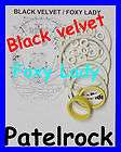 1978 Game Plan Black Velvet Foxy Lady rubber ring kit