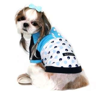 SHIRT STAR CANDY dog clothes pet dots top PUPPY ZZANG  