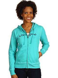 Life is good Zippity Zip Up Hooded Sweatshirt    