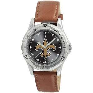  Gametime New Orleans Saints Brown Leather Watch Sports 