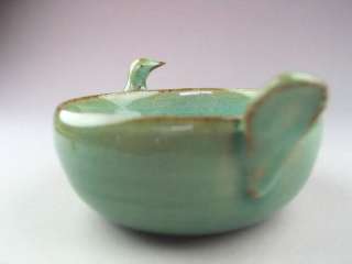 Longquan Kiln Bird shaped Glazed Celadon Cup 100ml  