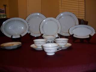   China Rose Point 6206 14 pieces No Chips or Cracks Wonderful  