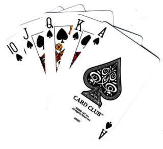 100% Plastic Playing CARD CLUB CASINO LAS VEGAS CARDS*  