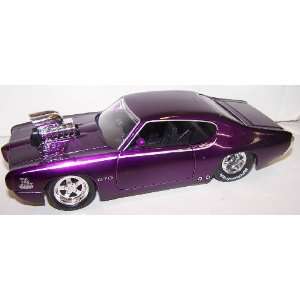   with Blown Engine 1969 Pontiac Gto Judge in Color Purple Toys & Games
