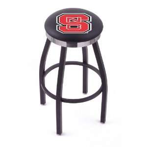 North Carolina State University 25 Single ring swivel bar stool with 