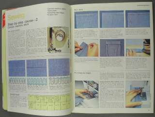 BOOK/MAGAZINE  1982 Stitch by Stitch Magazine Issue No. 1 Sewing 