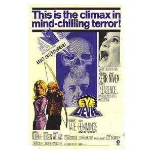 Eye Of The Devil Original Movie Poster, 27 x 41 (1967)  