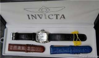Mens Invicta Watch with Box & papers part of an estate clearance 