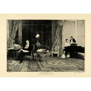  1898 Print Her Mothers Voice William Quiller Orchardson 