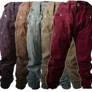 BOYS ZICO CHINO DROP CROTCH JOGGER JEANS 5 COLOURS AGES 2/3 3/4 5/6 7 