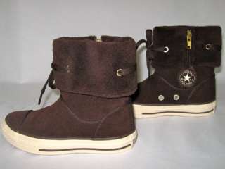 Converse Andover Hi Chocolate White Boots US Kids 10 4  