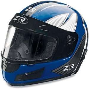  Z1R Strike Snow Youth Helmet , Color Black/Blue, Size Sm 