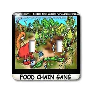 Londons Times Offbeat Cartoons Food   Food Chain Gang Funny Gifts 