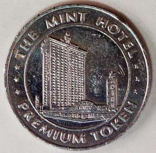 Rare Mint Hotel Premium Casino Token Aluminum  