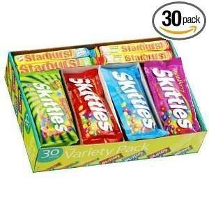 Skittles/starburst Variety Pack   30 Count  Grocery 