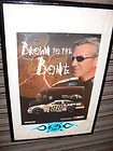 dale jarrett one of a kind autographed poster returns not