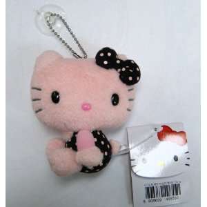   Hello Kitty Plush Toy Keychain with Suction Cup in Pink Toys & Games